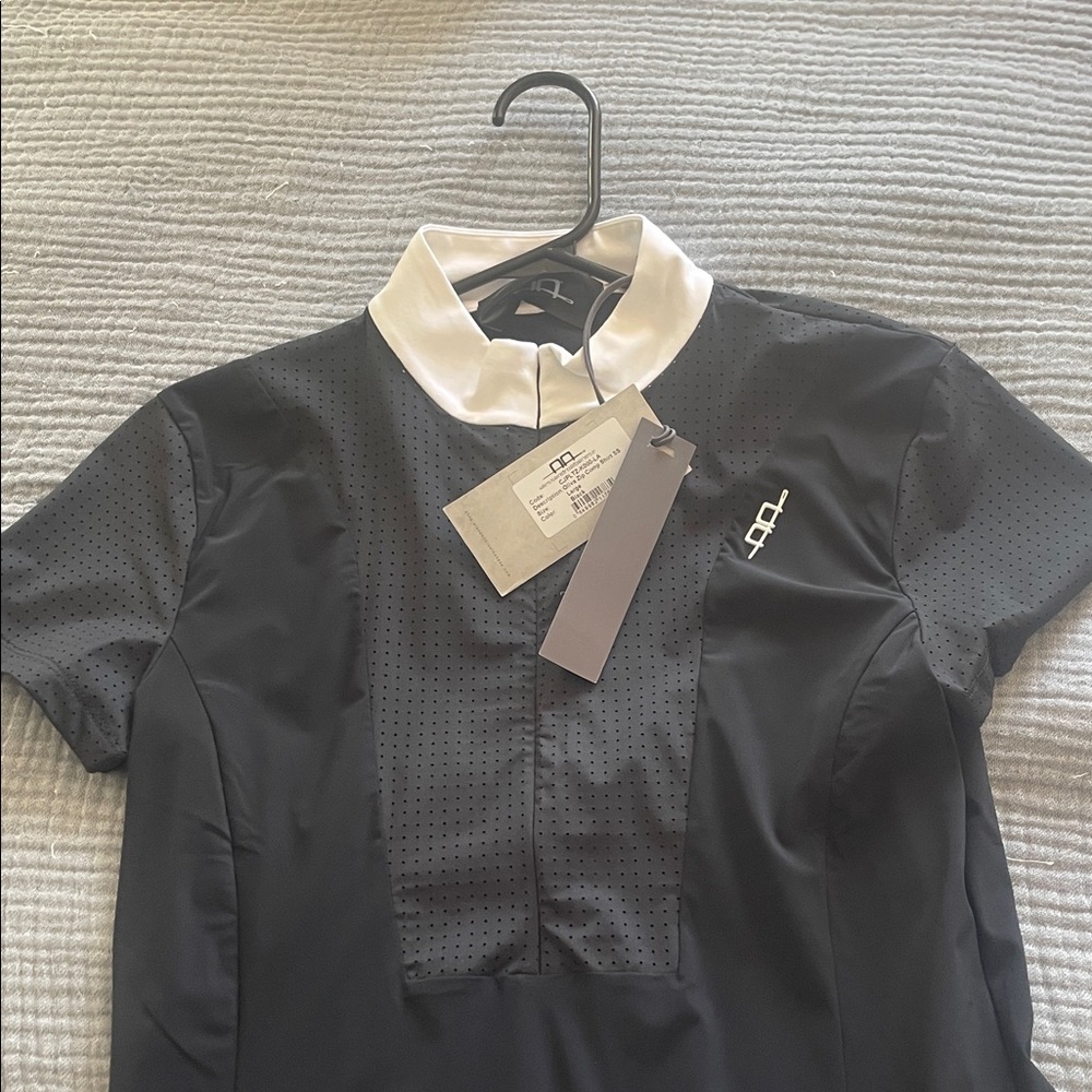 Black Zip Comp Shirt